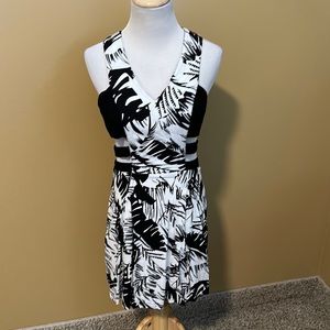 😊 Palm Lagoon Cut Out Sides Dress